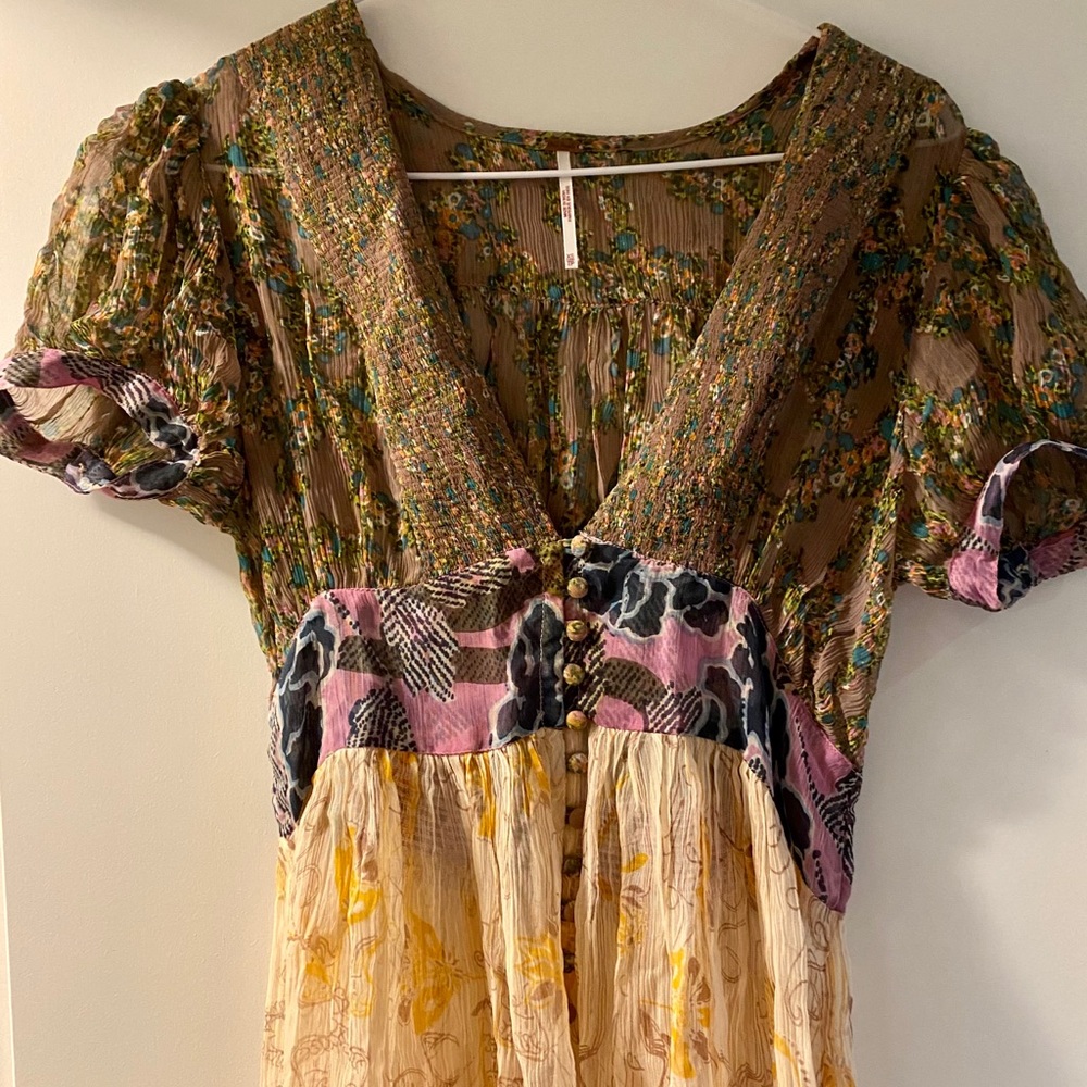 FREE PEOPLE Sheer Duster
